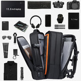 Business Travel Waterproof And Expandable Men's Bag