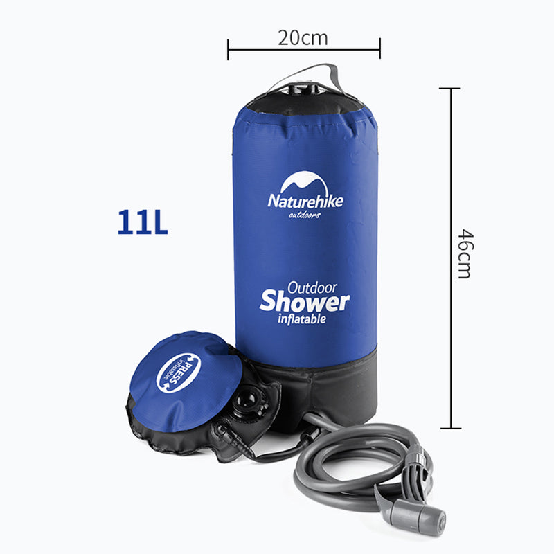11L Pvc Portable Shower Outdoor Camping Shower Hiking