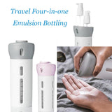 New Portable 4 in 1 Lotion Dispenser Lotion Shampoo